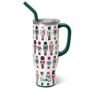 🦋Swig Mug Mega Christmas tumbler 
Classic Nutcracker 40oz